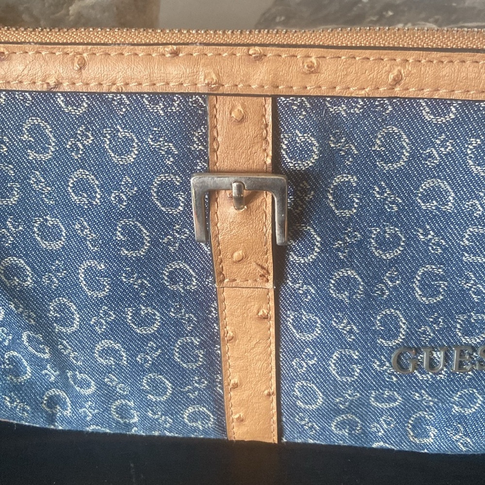 RARE vintage Guess denim wristlet - Picture 4 of 8